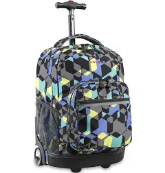 J World Sunrise Rolling Backpack