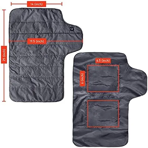 Actionheat 7V Battery Heated Sleeping Bag Pad in Grey, One Size, Machine Wash