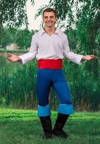 Disguise Limited Disney Prince Eric Deluxe Mens Costume