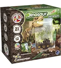 Science4you Dinosaur Terrarium Kit - Make Your Own Terrarium, Glow in the Dark