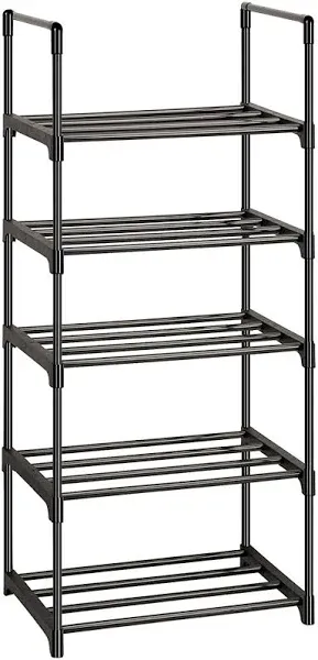 OYREL 5-Tier Stackable Adjustable Shoe Rack