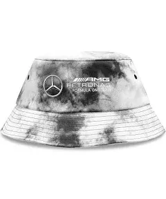 Mercedes AMG Petronas F1 Tie Dye Bucket Hat