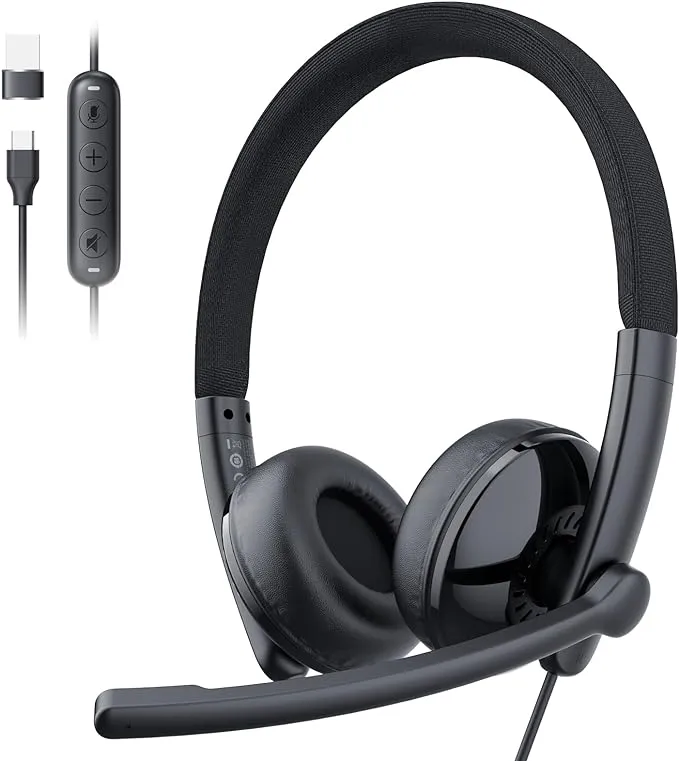 EMEET HS50 Wired Headset