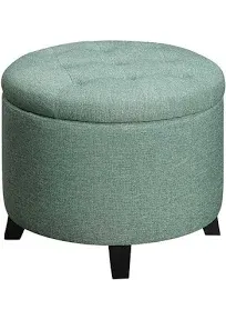 Convenience Concepts Designs4Comfort Round Ottoman