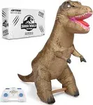 Airtitans Jurassic World Massive Attack T-Rex Remote Control Inflatable R/C, Over 6 Feet Long