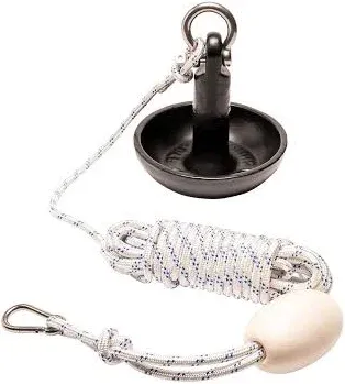 Newport Premium 10lb Mushroom Anchor Kit w/Bag, Rope, Buoy, &amp; Stainless Hardw...