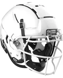 Schutt Varsity F7 2.0 Collegiate Football Helmet with Facemask Style EGOP-NB-VC, Men's, Medium, Gloss Black