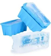 Extra Large Ice Block Mold 3 Pack-Makes three 5 lb Extra-large Ice cubes, Steel reinforced molds,Upgrade Ice Cube Maker，Ideal for Revitalizing Ice Baths or Chilled Coolers ，Reusable Silicone Molds