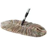 Sladust Wool Mop - Wooly Mammoth Dry Mop with Telescoping Handle