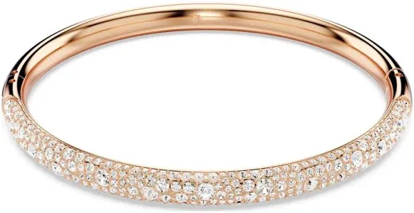 New Swarovski Sublima Bangle, White, Rhodium plated 5684243