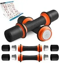 SQUATZ 3lb Dumbbell Weight Set