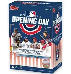 2022 Topps Opening Day Baseball Factory Sealed Hobby Box MLB New Sealed