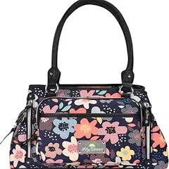 Lily Bloom Maggie Satchel Handbag (Pop Art Posy)