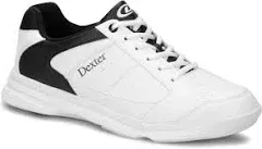 Dexter Ricky IV Mens Bowling Shoes White/Black WIDE