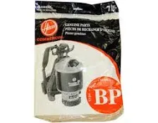 Hoover Shoulder Vac and Back Pack Type BP Bags