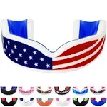 Flag Mouth Guard for Kids - Youth American Flag Sports Mouthpiece for Flag Fo...