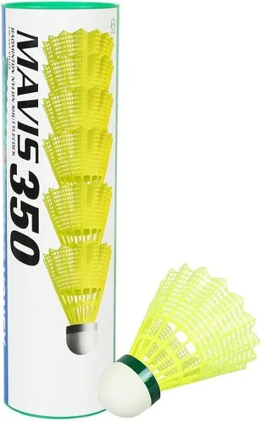 Yonex Mavis 350 / Yellow / Slow Speed Nylon Shuttlecocks