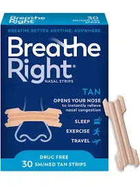 Breathe Right Nasal Strips