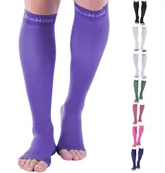 Doc Miller Open Toe Compression Socks