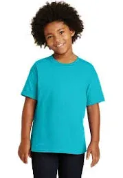 Gildan 5000B Youth Heavy Cotton 100% Cotton T-Shirt - Tropical Blue