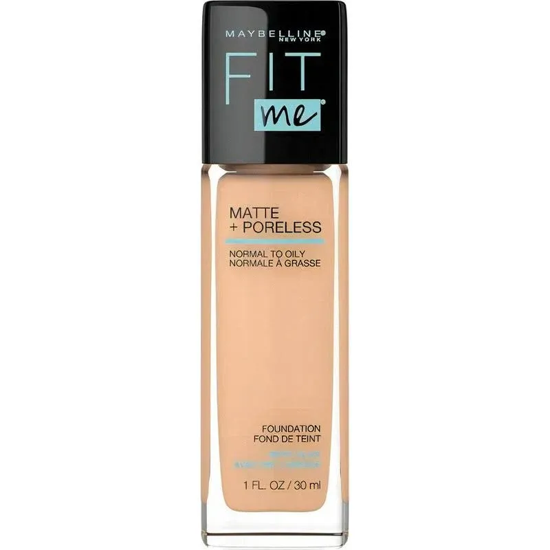 Base De Maquillaje Maybelline Fit Me 22fps Matte Tono 125 Nude Beige 30ml