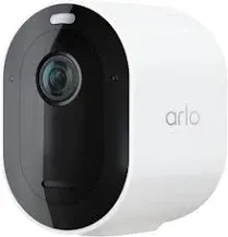 Arlo Pro 5S 2K Spotlight Camera - Wireless Home Security Camera with Spotlight, Color Night Vision, Dual-Band Wi-Fi & 2-Way Audio - White, 4 Pack, VMC4460P