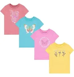 Btween Girls' Fashionable Short Sleeve T-Shirt