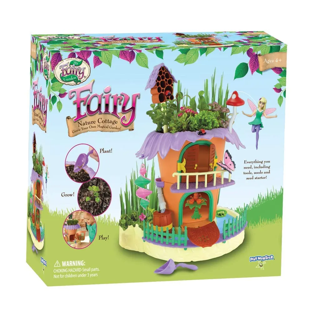 My Fairy Garden Nature Cottage Toy Figurine And Plant Kit