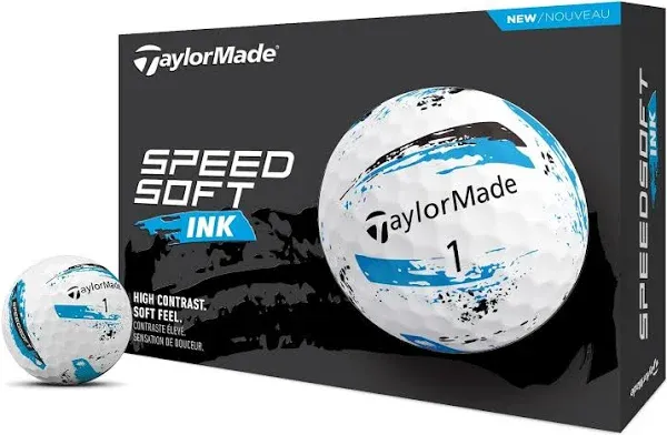 TaylorMade SpeedSoft Golf Balls Ink