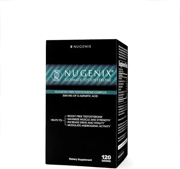 Nugenix Total T Ultimate Dietary Supplement (120 ct)