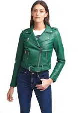 Levi's Belted Faux Leather Moto Jacket Women's