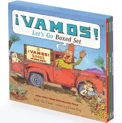 ¡vamos! Let's Go 3-Book Paperback Picture Book Box Set: ¡vamos! Let's Go to the Market, ¡vamos! Let's Go Eat, and ¡vamos! Let's Cross the Bridge