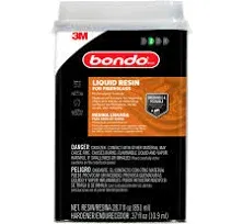 Bondo Stage 2 Fiberglass Resin W/ Hardener (0.37oz ) Sandable In 2 hrs 0.9 qt