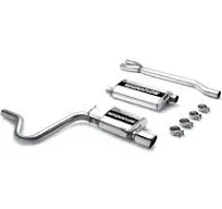 MagnaFlow Performance Exhaust System 16635: Cat-Back, Street Series, Single Straight Passenger Side Rear Exit Style