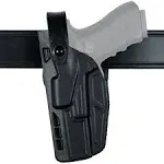 Safariland Model 7280 7TS SLS Mid-Ride, Level II Retention Duty Holster