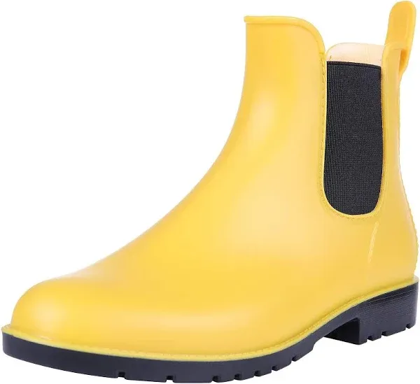 Asgard Women's Waterproof Chelsea Rain Boots