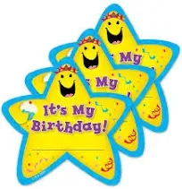 Creative Teaching Press It's My Birthday! Star Badges