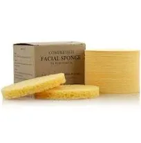 Facial Sponges White (100 Pcs) for Facial Cleansing Makeup Removal - Bestseller