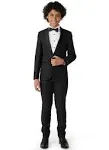 OppoSuits Teen Boys Tuxedo - Jet Set Black - Size: 12