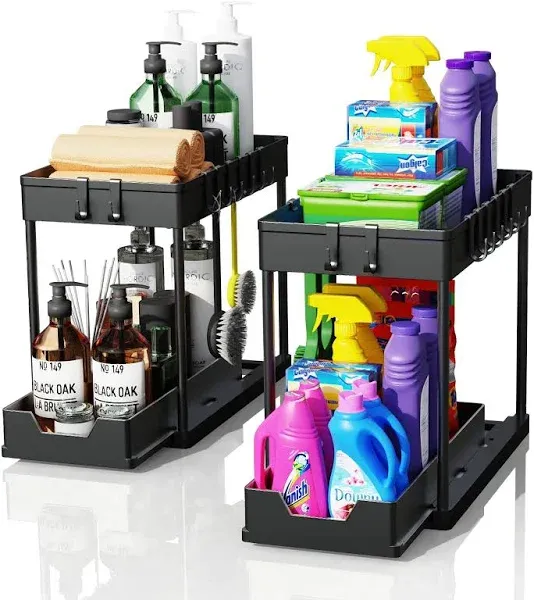 2 Pack Under Sink Organizers and Storage