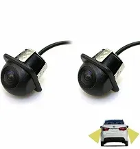 EKYLIN Car Auto 20mm Hole Drilling Side View Camera Side Mirror Mount Reverse Mirrored Image No