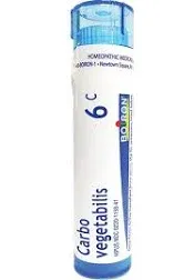 Boiron Carbo Vegetabilis 12X Homeopathic Single Medicine For Digestive 80 Pellet