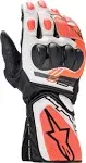 Alpinestars SP-8 V3 Gloves Black White Fluo Red - XL