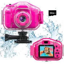 Agoigo Kids Waterproof Underwater Camera Toys for 3-12 Year Old Boys G