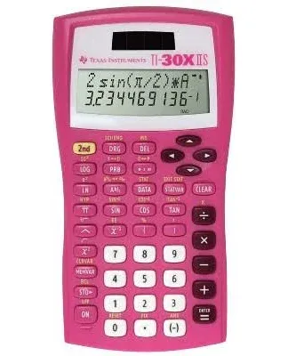 Texas Instruments Ti-30x IIs Scientific Calculator - Pink