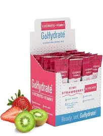 GoHydrate Electrolyte Drink Mix - A Naturally Flavored Sugar Free Hydration P...