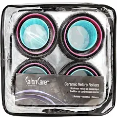 Salon Care Ceramic Velcro Rollers