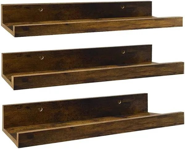 Giftgarden 16 Inch Floating Shelves Set of 3