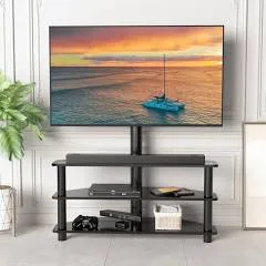 Latitude Run Swivel Floor TV Stand Mount