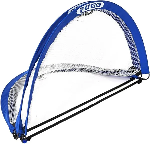 Pugg 4 Foot Pop Up Soccer Goal - Portable Training Futsal Football Net